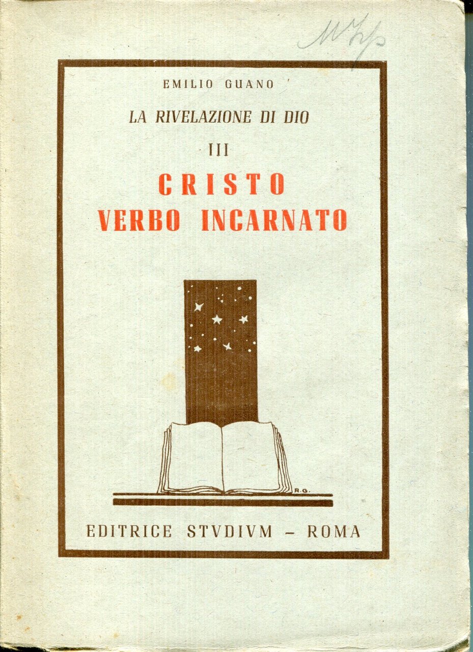 La rivelazione di Dio 3: Cristo verbo incarnato