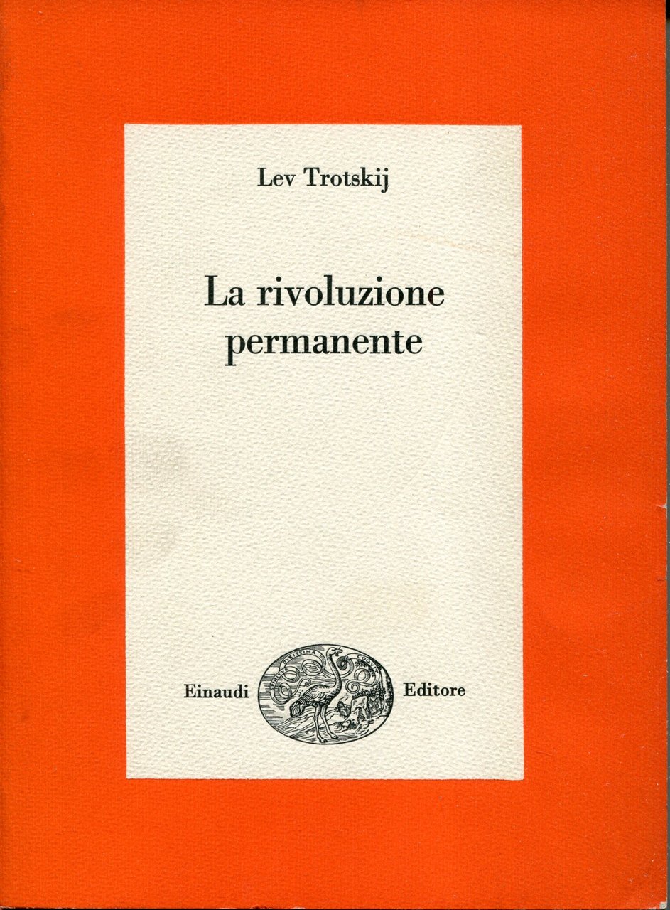 La rivoluzione permanente. Prefazione e traduzione di Livio Maitan. | Immagine principale