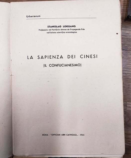 La sapienza dei cinesi : il confucianesimo