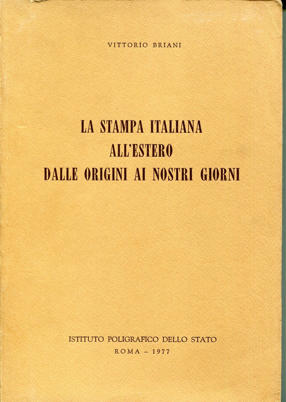 La stampa italiana all'estero dalle origini ai nostri giorni | Immagine principale