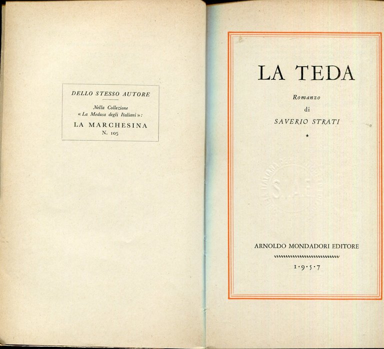 La teda : romanzo | Immagine Gallery 2