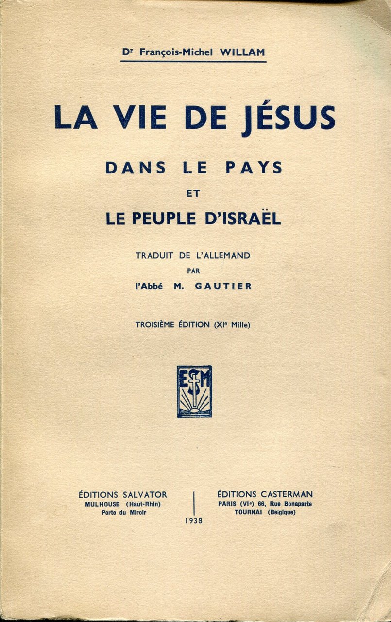 La vie de Jésus dans le pays et le peuple … | Immagine principale