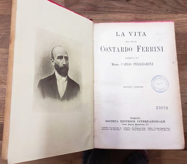La vita del prof. Contardo Ferrini