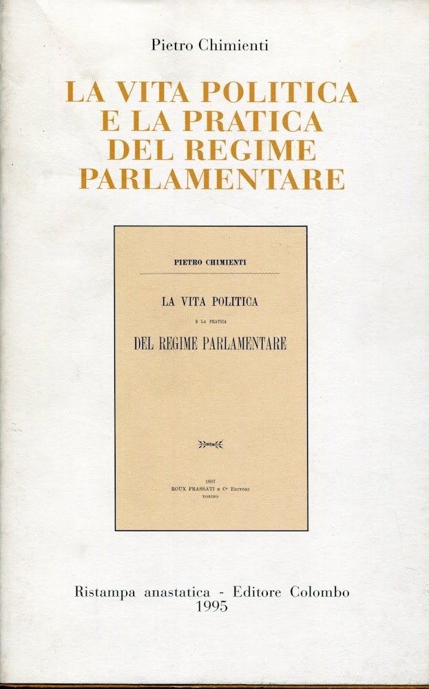 La vita politica e la pratica del regime parlamentare | Immagine principale