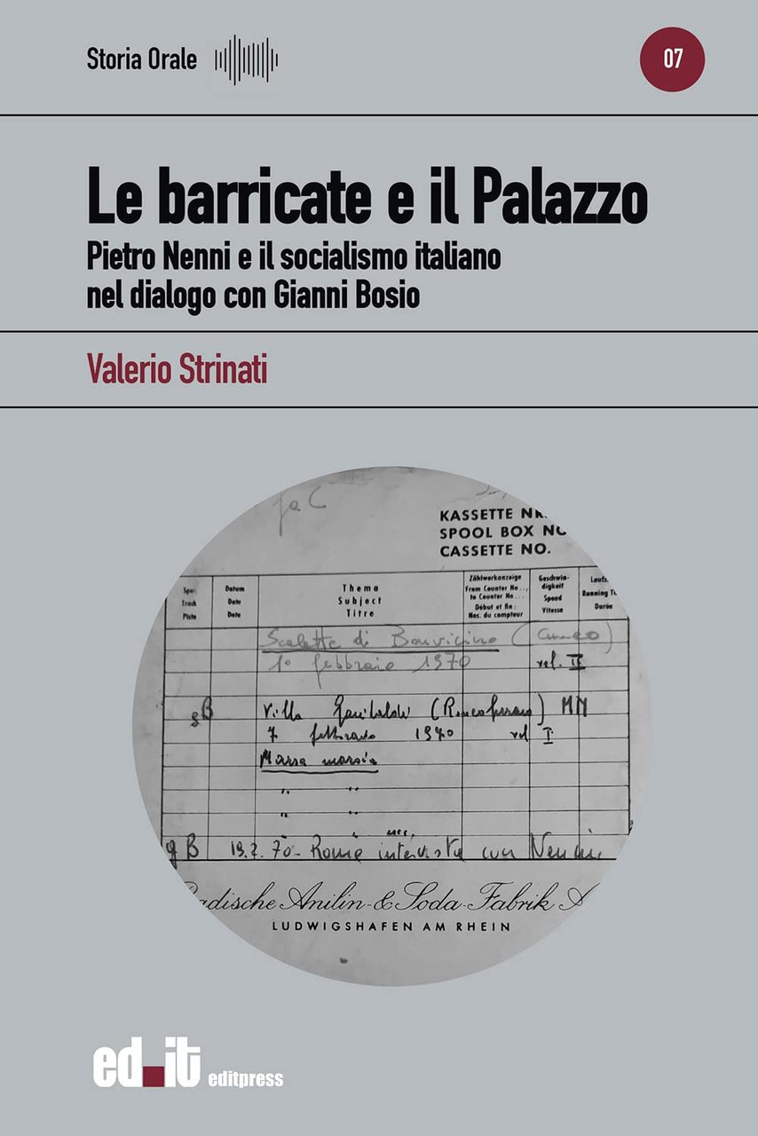 Le barricate e il Palazzo. Pietro Nenni e il socialismo … | Immagine principale