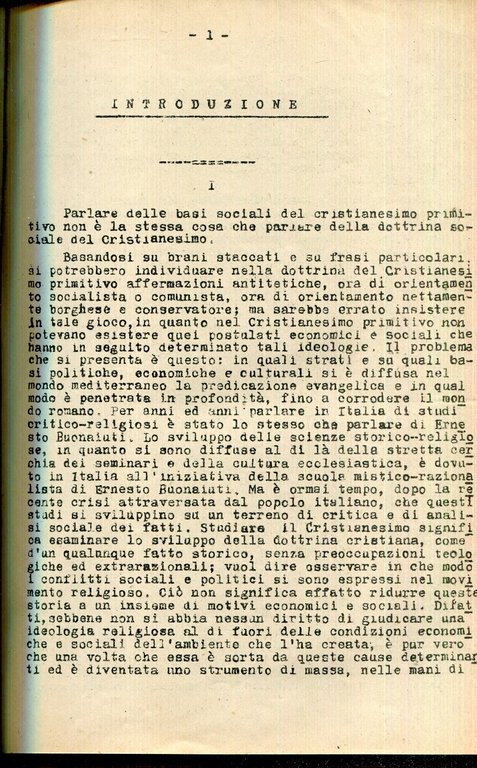 Le basi sociali del cristianesimo primitivo : corso pareggiato di … | Immagine Gallery 2