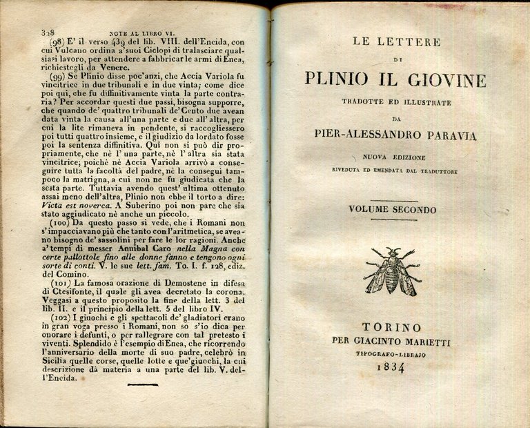 Le lettere di Plinio il Giovane, tradotte ed illustrate da …