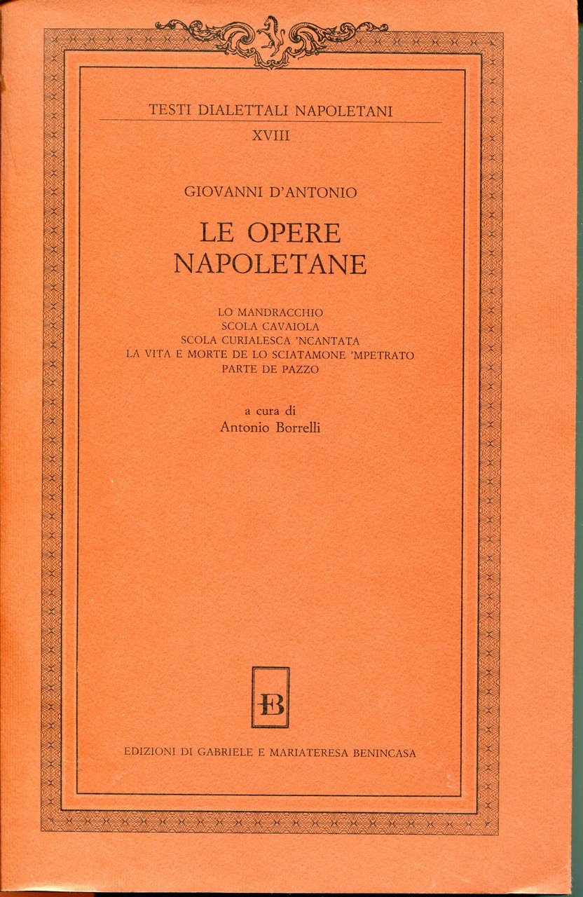 Le opere napoletane, Giovanni D'Antonio detto Il Partenopeo, a cura … | Immagine principale