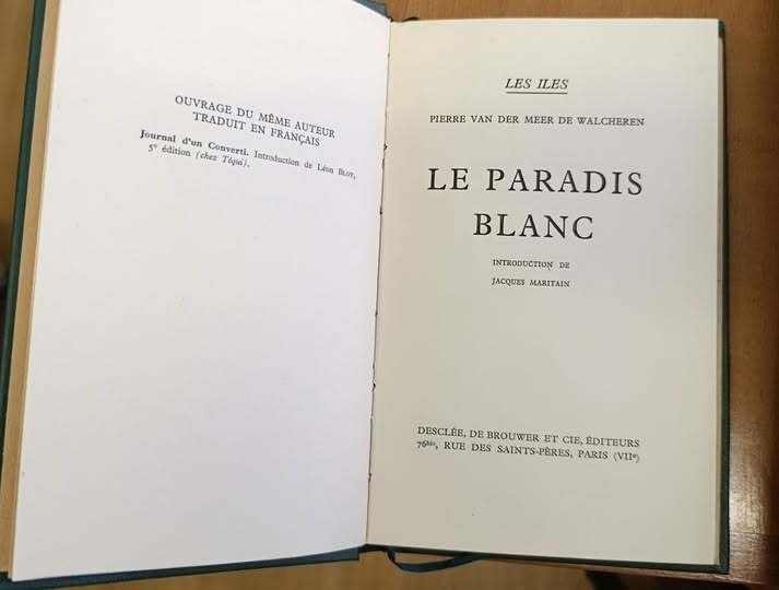 Le paradis blanc. Introduction de Jacques Maritain | Immagine Gallery 2