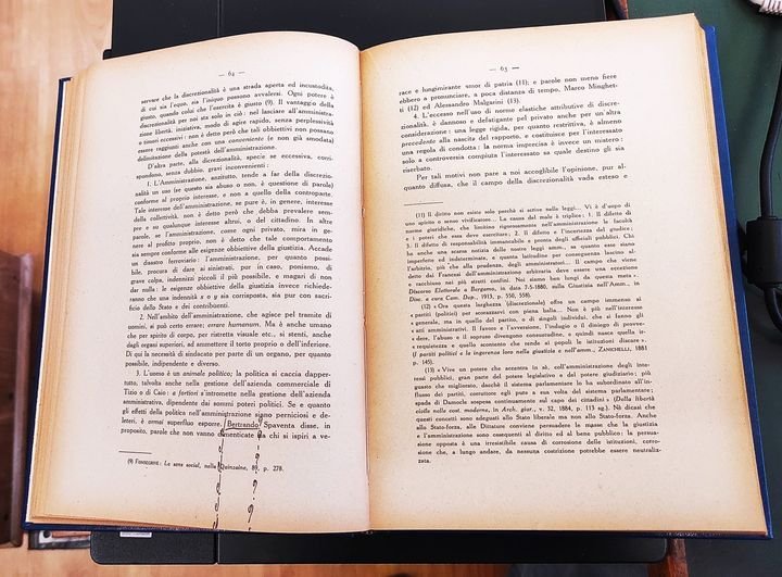 Le questioni fondamentali della giustizia amministrativa, il potere discrezionale e …