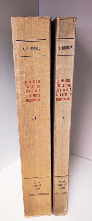Le relazioni tra lo Stato pontificio e la Francia rivoluzionaria …