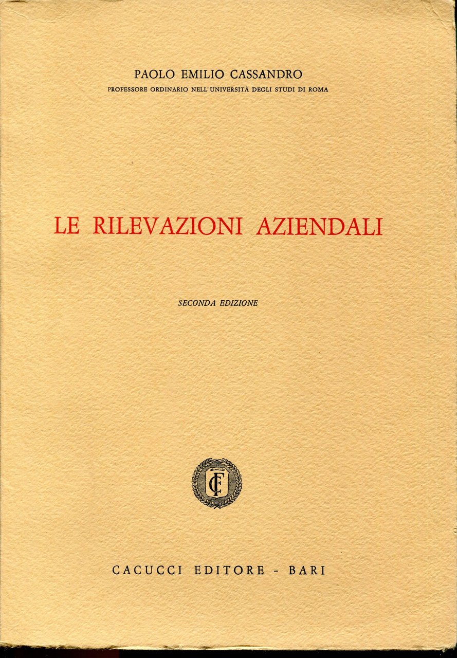 Le rilevazioni aziendali