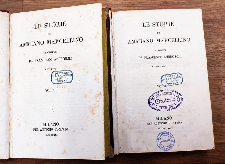 Le Storie Di Ammiano Marcellino Tradotte Da Francesco Ambrosoli Con …