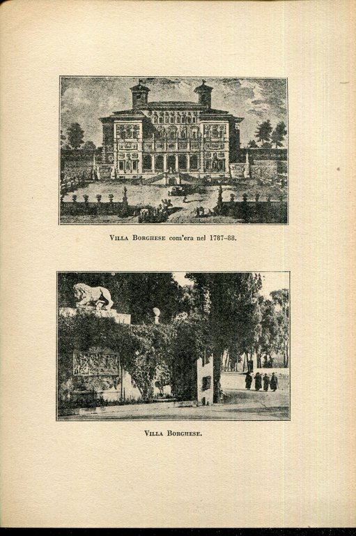 Le ville di Roma. Facs. dell'ed. di Roma del 1934.