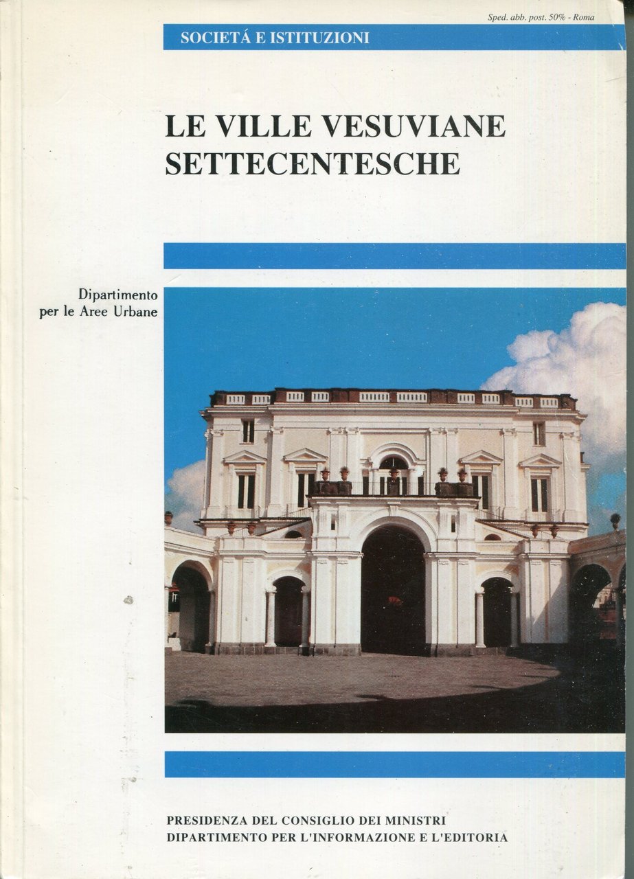 Le ville vesuviane settecentesche : piano di coordinamento e gestione …