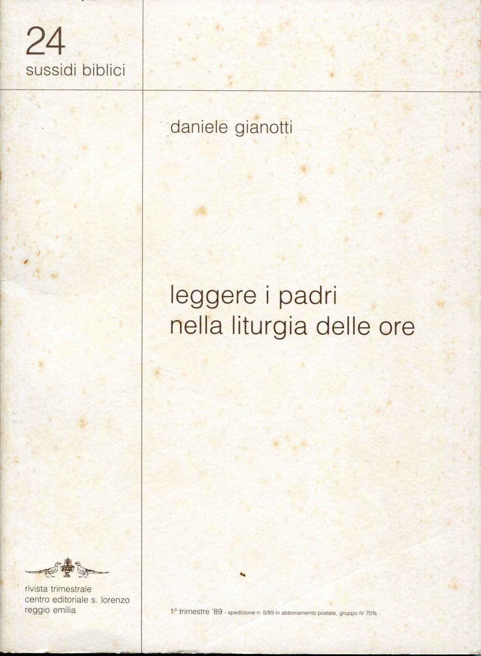 Leggere i padri nella liturgia delle ore