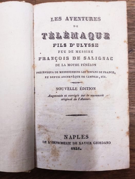 Les aventures de Telemaque fils D'Ulysse. Nouvelle edition augmentee et … | Immagine Gallery 2