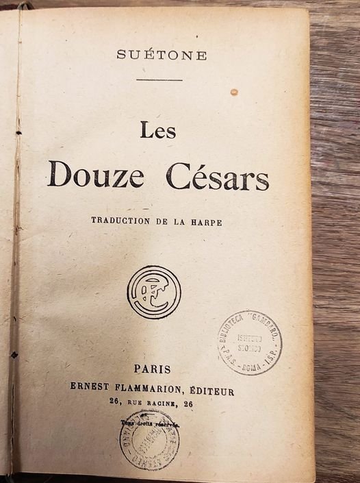 Les douze Cesars, traduction de La Harpe | Immagine Gallery 2