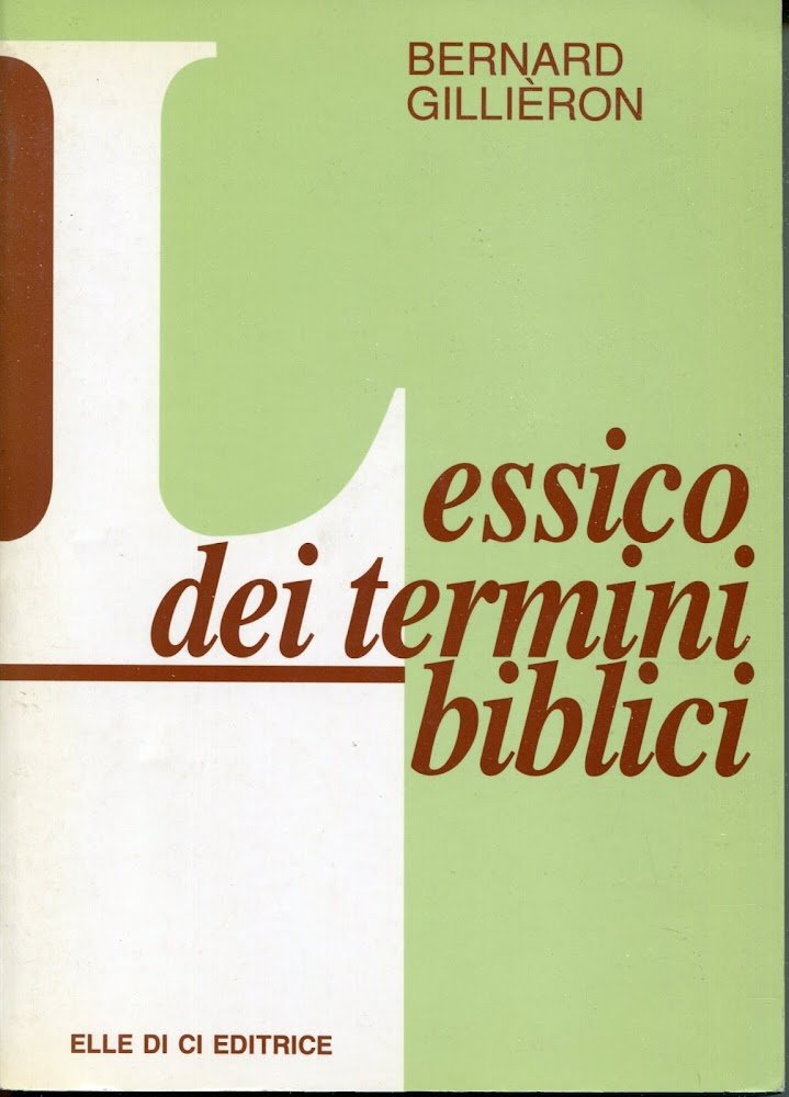 Lessico dei termini biblici