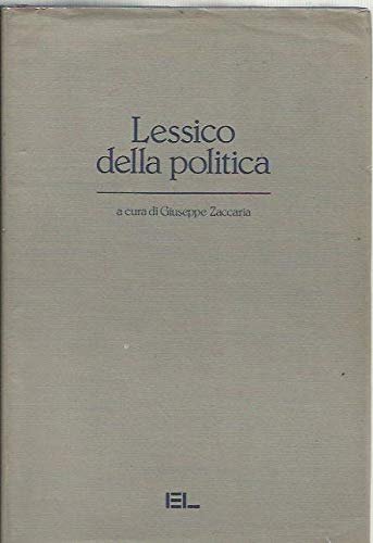 Lessico della politica