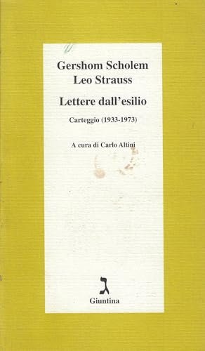 Lettere dall'esilio. Carteggio (1933-1973) | Immagine principale
