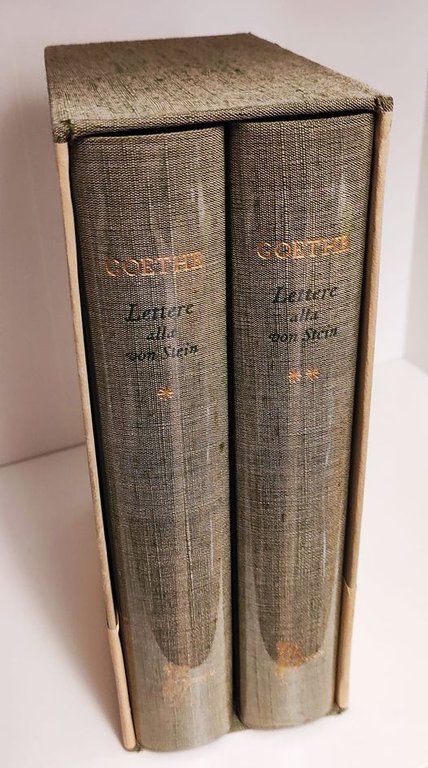 Lettere di Wolfgang Goethe alla signora von Stein