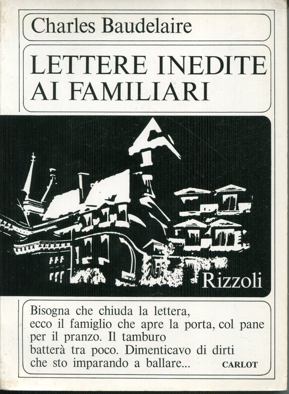 Lettere inedite ai familiari. Prefazione di Giovanni Macchia ; traduzione … | Immagine principale