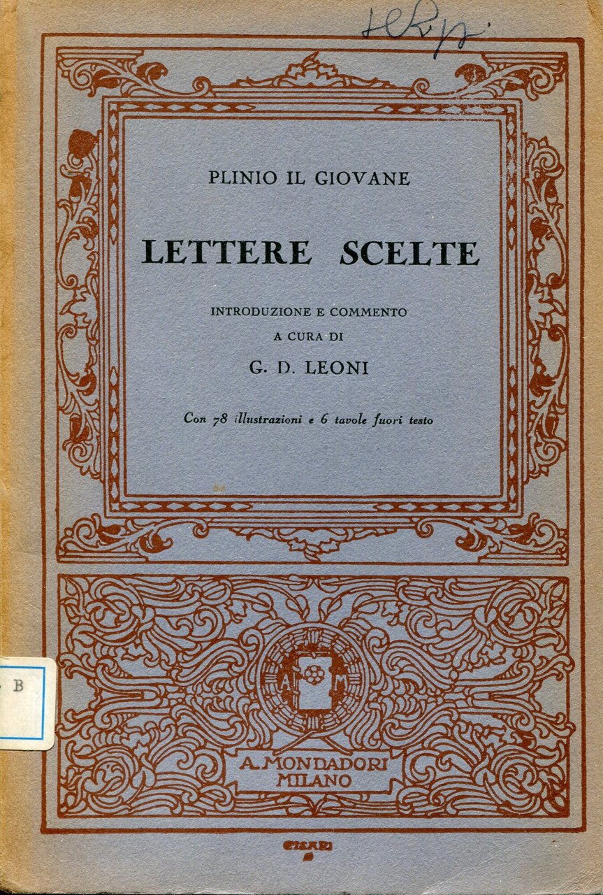 Lettere scelte, introduzione e commento a cura di Giulio D. … | Immagine principale
