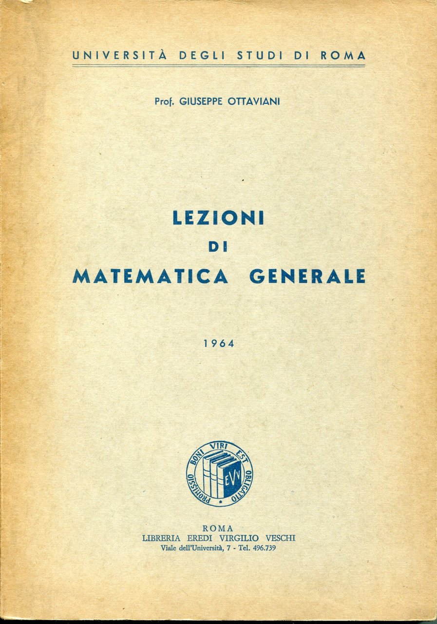 Lezioni di matematica generale