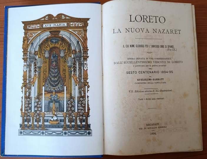 Loreto la nuova Nazaret : opera ornata di una commendatizia …