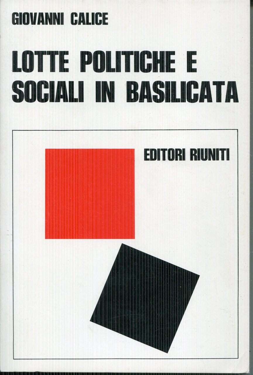 Lotte politiche e sociali in Basilicata : 1898-1922 | Immagine principale