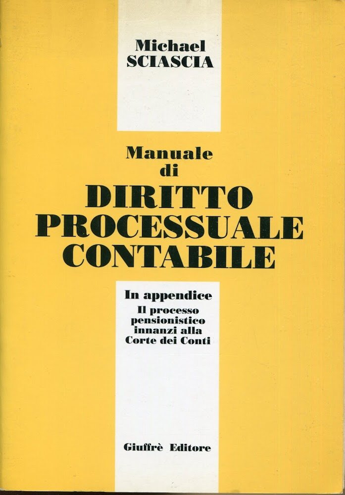 Manuale di diritto processuale contabile, Appendice di aggionamento 1996/1997