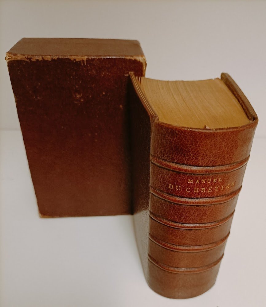 Manuel du Chrétien contenant les Psaumes. Le nouveauTestament, l'Imitation, la …