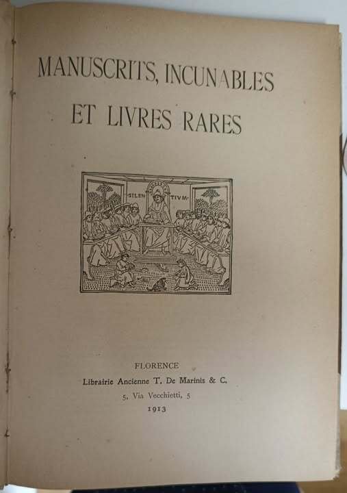 Manuscrits, incunables et livres rares. Catalogue XII. | Immagine Gallery 2