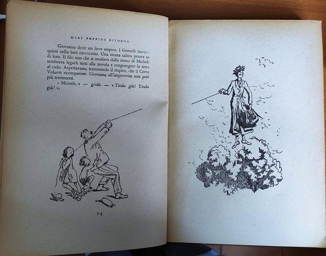 Mary Poppins ritorna. Illustrato da Mary Shepard. VIII edizione