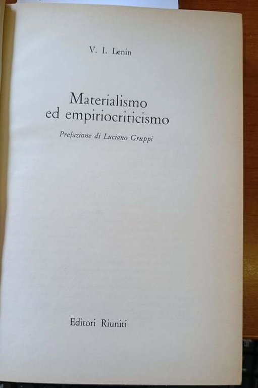 Materialismo ed empiriocriticismo | Immagine Gallery 4
