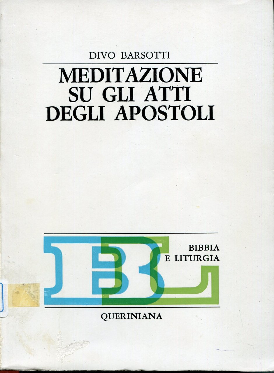 Meditazione su gli Atti degli Apostoli | Immagine principale