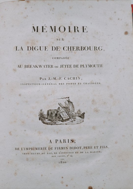 Memoire sur la digue de Cherbourg, comparee au Breakwater ou … | Immagine Gallery 2