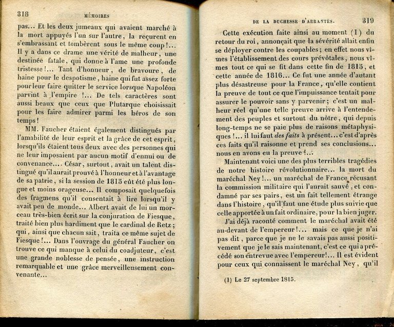 Memoires sur la Restauration, ou Souvenirs historiques sur cette epoque, … | Immagine Gallery 3