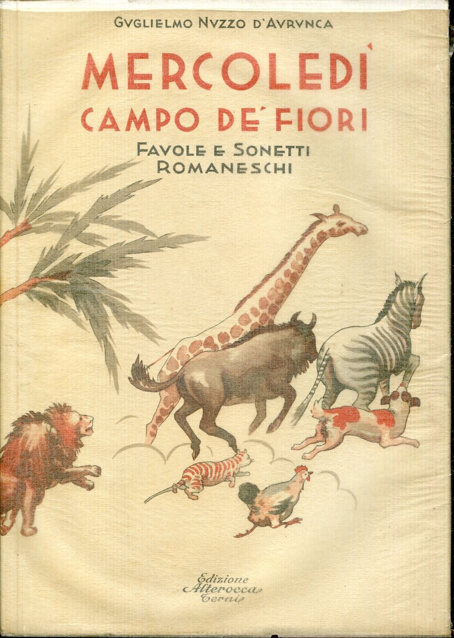 Mercoledì, Campo de' fiori : favole e sonetti romaneschi | Immagine principale