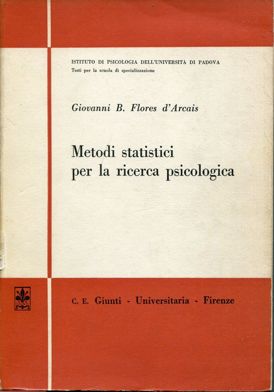 Metodi statistici per la ricerca psicologica