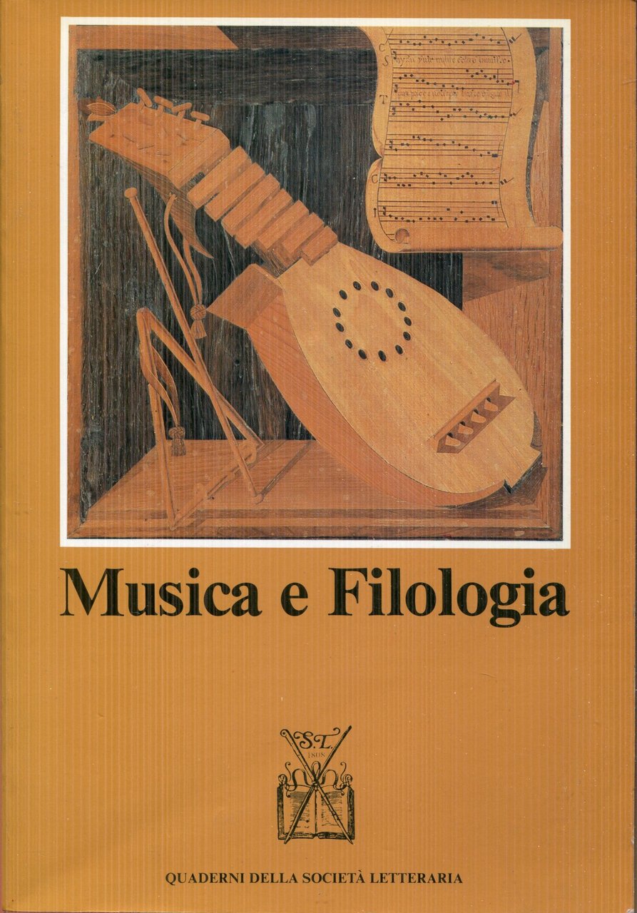 Musica e filologia : contributi in occasione del festival musica … | Immagine principale
