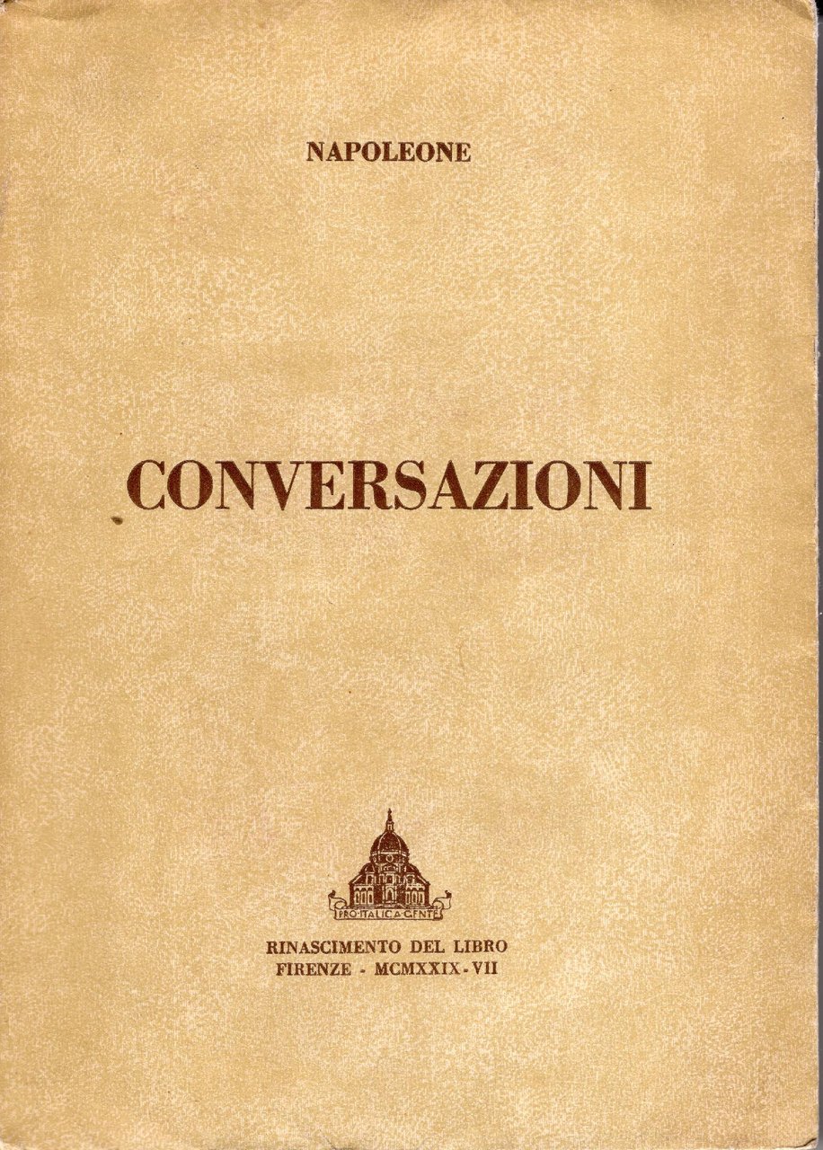 Napoleone : conversazioni