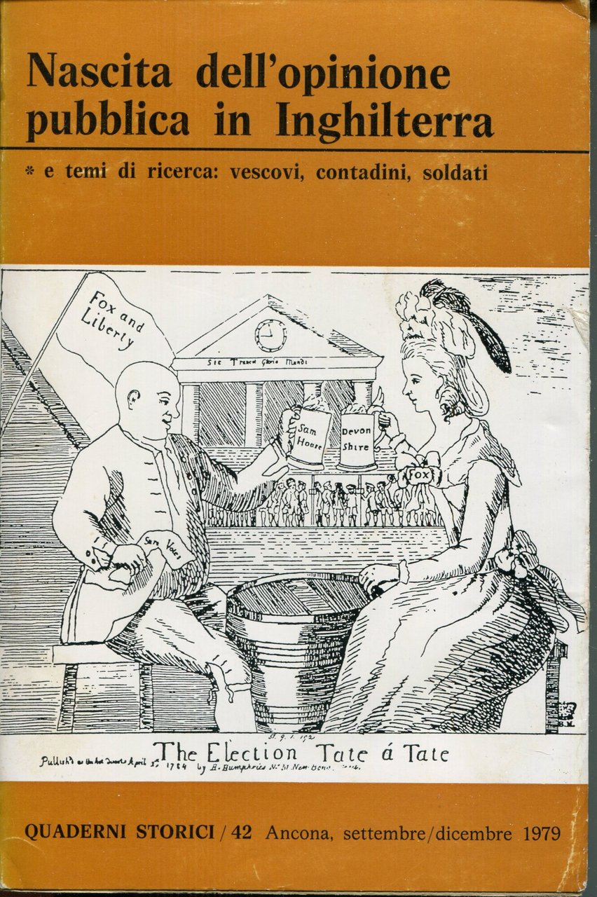 Nascita dell'opinione pubblica in Inghilterra. Quaderni storici , 42 | Immagine principale