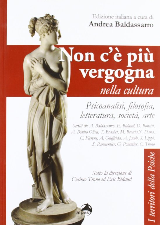 Non c'é più vergogna nella cultura. Psicoanalisi, filosofia, letteratura, società, arte
