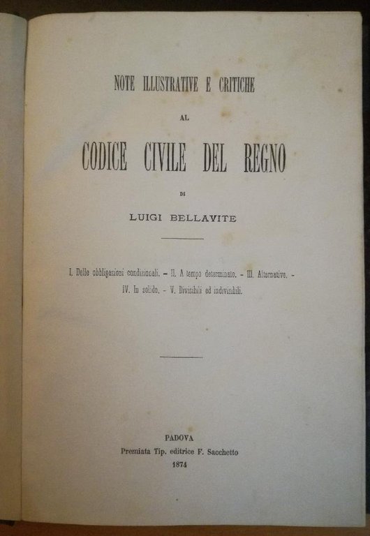 Note illustrative e critiche al Codice civile del Regno | Immagine Gallery 2