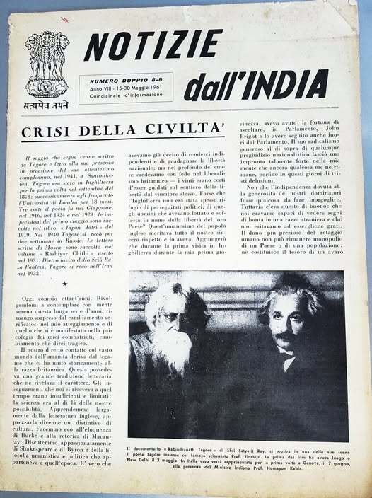 Notizie dall'India : quindicinale d'informazione. Anno 8, 15-30 maggio 1961. …