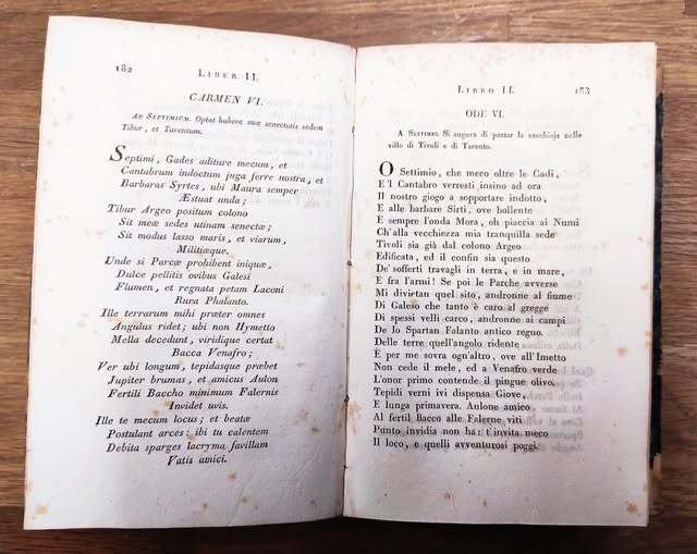 Odi di Q. Orazio Flacco recate in versi italiani da … | Immagine Gallery 3