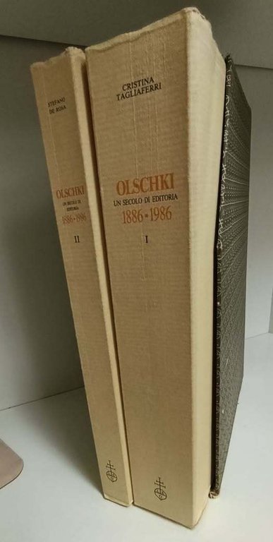 Olschki. Un secolo di editoria 1886-1986. 2 Volumi