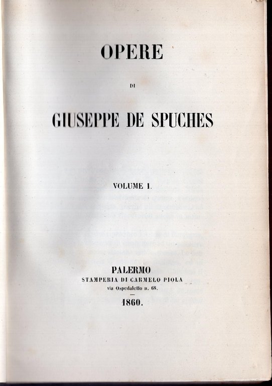 Opere di Giuseppe De Spuches | Immagine Gallery 2